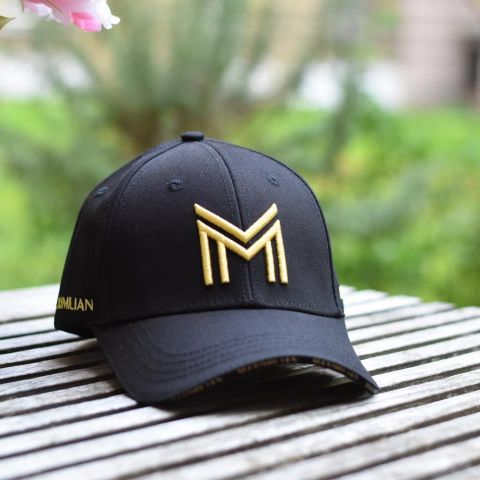 Gorra Maximiliam negro/oro