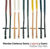 RIENDAS CASTECUS GOMA Y CUERO