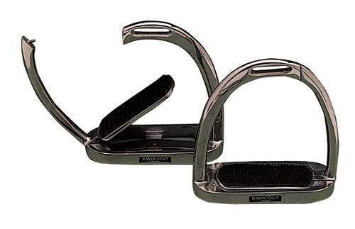 ESTRIBO INGLES KWIK-OUT SEGURIDAD INOXIDABLE CON T