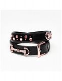 CINTURON PIEL Y CRISTALES MAXIMILIAM