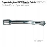 ESPUELA INGLESA INOX FUERTE CON RULETA