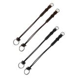 CARRILLERA LEXHIS GREEN FILETE ELEVADOR CUERO/FIBR