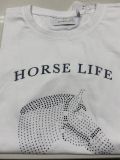 CAMISETA MUJER EQUESTRO MANGA CORTA