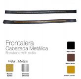 FRONTALERA CABEZADA METALICA ZALDI