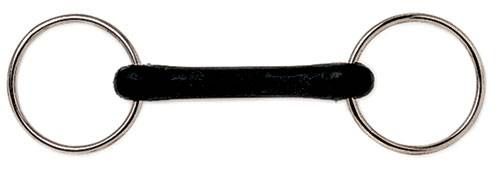 FILETE SEFTON ANILLA EMBOCADURA DE GOMA RECTA BLAN