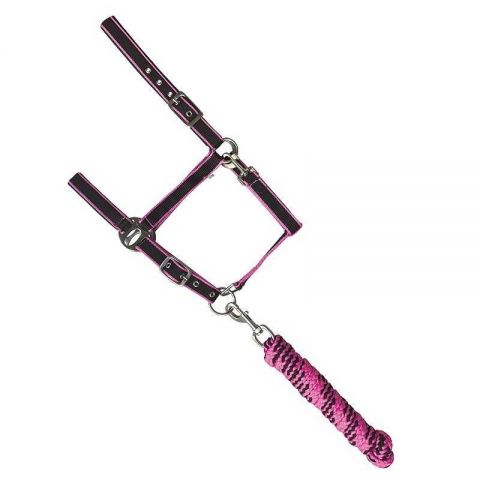 CABEZADA DE NYLON CON RAMAL MARJOMAN