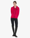SUDADERA MUJER EQUESTRO CON CREMALLERA FRONTAL