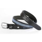 CINTURON PRINCESS USG DE CUERO CON BRILLANTES