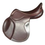 SILLA SALTO OMEGA CUERO DOBLE CON PUENTES INTERCAM