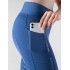 LEGGINGS EQUILINE INDIGO CON LOGO BRILLANTE PARA M