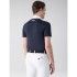 POLO COMPETICION HOMBRE EQUILINE AZUL MANGA CORTA