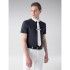 POLO COMPETICION HOMBRE EQUILINE AZUL MANGA CORTA
