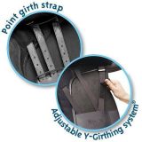 LATIGUILLOS CINCHA WINTEC/BATES (PAR) :NEGRO